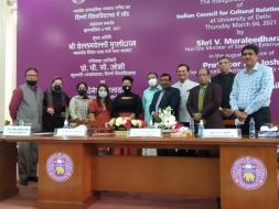 दिल्ली विश्वविद्यालय के सहयोग से आईसीसीआर के नए क्षेत्रीय कार्यालय का उद्घाटन