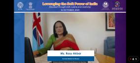 Guest of Honour - Ms. Rosy Akbar, Hon'ble Minister for Womern, Children and Poverty Alleviation, Government of Fiji