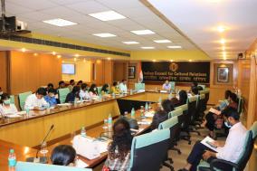 IFS Trainees during the briefing Session in ICCR