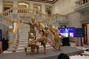 SVCC organized the "Khon dance “Ramraj Chakri” by Kai Kaew Karn Lakorn troupe at Queen Sirikit Museum of Textiles, Bangkok Thailand