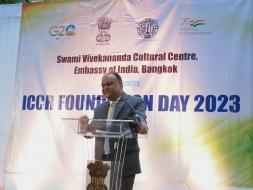 Opening remarks by H.E. Nagesh Singh, Ambassador of India to Thailand on 73rd Anniversary of ICCR Foundation Day