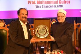 Vice Chancellor of Aligarh Muslim University, Prof. Mohammad Gulrez felicitated H.E. Dr. Shawki Ibrahim Abdel-Karim Allam , who is visiting India under ICCR's Distinguished Visitors Programme.Here are few glimpses of the event!!