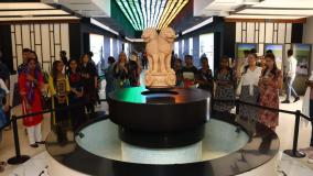 आईसीसीआर के हिंदी आगंतुक कार्यक्रम के तहत भारत आने वाले 13 देशों के 31 हिंदी भाषी प्रतिनिधियों ने पीएम संग्रहालय का दौरा किया