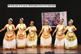 Ms.Anita peter & her group, Mohiniyattam Dance from Hyderabad