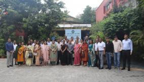 Visit of Haryana Civil Services Officers on 29 July, 2021 at Azad Bhavan, ICCR