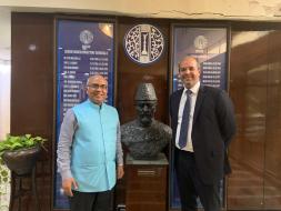 श्री अखिलेश मिश्रा ने एंब जोस ब्लैंको, उप मंत्री, द्विपक्षीय विदेश नीति, डोमिनिकन गणराज्य से आईसीसीआर, आजाद भवन, नई दिल्ली में मुलाकात की